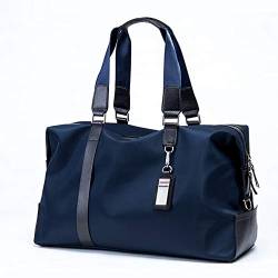 Fitness-Trainingshandtasche Mens große Kapazitäts Leichte Reisetasche Sport Golf-Handtasche Kleidung (Color : Blue, Size : 45x28x32cm) von GALSOR