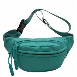 Gürteltasche für Damen Damen-Taillentasche, Umhängetasche, Stofftasche (Color : Grün, Size : 29x13x10cm) von GALSOR