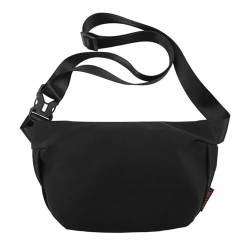 Gürteltasche für Damen Einfache, lässige Sport-Hüfttasche for Damen (Color : Black, Size : 28x6x16cm) von GALSOR