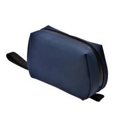 Kosmetiktaschen Tragbare Kulturtasche for Herren, Aufbewahrungstasche for Make-up-Toilettenartikel for Damen (Color : Blue, Size : 23x13.5x8cm) von GALSOR