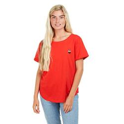 Unbekannt Damen Kerst Pudding T Shirt, Rot, XL EU von GAME ON
