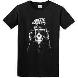 Artic Monkeys Concer Ameica Band Cotton Round Neck Tee Shirt for Men L von GANGSHI