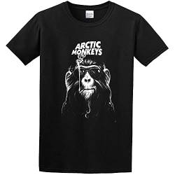Artic Monkeys Concer Ameica Band Cotton Round Neck Tee Shirt for Men M von GANGSHI