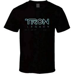 Tron Legacy Logo Movie T Shirt Black L von GANGSHI