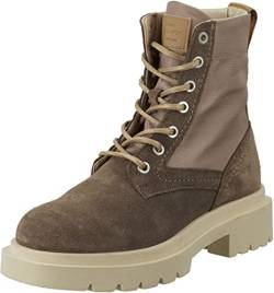 GANT FOOTWEAR Damen FOLIDA Halblange Stiefel, warm Khaki, 38 EU von GANT FOOTWEAR