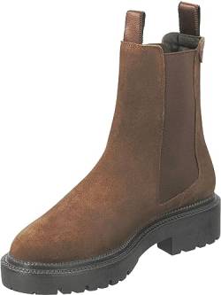 GANT FOOTWEAR Damen KELLIIN Chelsea-Stiefel, Dark Brown, 39 EU von GANT FOOTWEAR