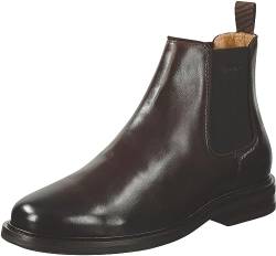 GANT FOOTWEAR Herren ST FAIRKON Chelsea-Stiefel, Dark Brown, 42 EU von GANT FOOTWEAR