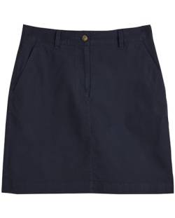 GANT Damen Chino Skirt Rock, Evening Blue, 36 von GANT