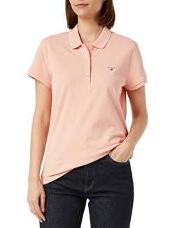 GANT Damen MD. Pique SS Rugger Polohemd, Guava ORANGE, XS von GANT