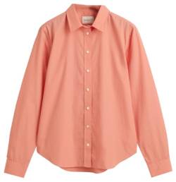 GANT Damen REG POPLIN Shirt, Peachy PINK, 36 von GANT
