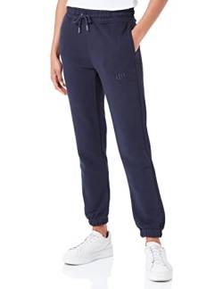 GANT Damen REG Shield Sweatpants Tonal Logo Sweathose, Evening Blue, M von GANT