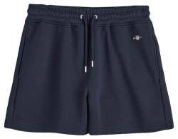 GANT Damen REL Shield Lässige Shorts, Evening Blue, XXX-Large von GANT