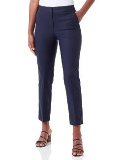 GANT Damen Slim Slack Klassische Hose, Evening Blue, 34 von GANT