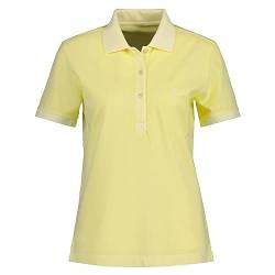 GANT Damen Sunfaded SS Polo Pique Poloshirt, Lemonade Yellow, XXL von GANT