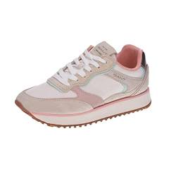 GANT FOOTWEAR Damen BEVINDA Sneaker, Multi beige, 39 EU von GANT