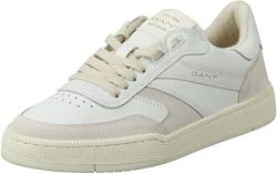 GANT FOOTWEAR Damen EVOONY Sneaker, White/beige, 37 EU von GANT