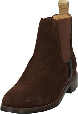 GANT FOOTWEAR Damen Fayy Boot Chelsea-Stiefel, Dark Brown, 36 EU von GANT