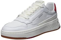 GANT FOOTWEAR Damen YINSY Sneaker, White/red, 41 EU von GANT