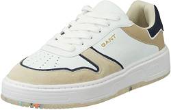 GANT FOOTWEAR Herren KANMEN Sneaker, White/beige, 41 EU von GANT