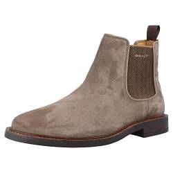 GANT FOOTWEAR Herren ST Akron Chelsea-Stiefel, Taupe, 41 EU von GANT