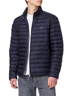 GANT Herren D1. Light Padded Jacket, Evening Blue, M von GANT