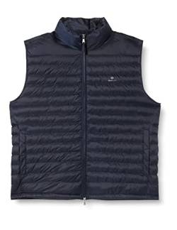 GANT Herren Light Padded Gilet, Evening Blue, M von GANT