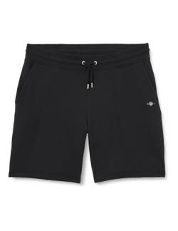 GANT Herren Reg Shield Sweat L ssige Shorts, Schwarz, M EU von GANT