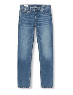 GANT Herren Regular Gant Jeans, Mid Blue Worn in, 34W / 34L EU von GANT