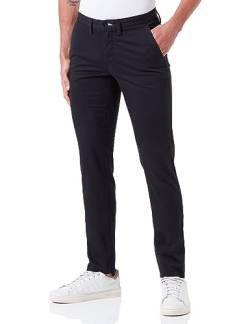 GANT Herren Slim Twill Chinos Klassische Hose, Black, 33W / 34L von GANT