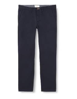 GANT Herren Slim Twill Chinos Klassische Hose, Marine, 31W / 34L EU von GANT