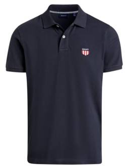 GANT Polohemd Hemd T-Shirt Poloshirt Polo Shirt (DE/NL/SE/PL, Alphanumerisch, L, Regular, Regular) von GANT