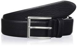 GANT Unisex Classic Leather Belt Gürtel, Black, Standard von GANT