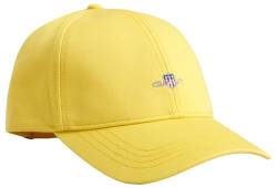 GANT Unisex Shield HIGH Cap Baseballkappe, Smooth Yellow, S/M von GANT