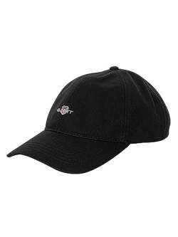 GANT Unisex. Cotton Twill Cap, Black, Standard von GANT