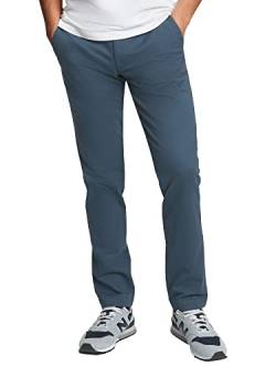 GAP Herren V-Essential Khaki Slim Fit Lässige Hose, Mittel-Indigo, 34W / 32L von GAP