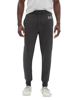 GAP Herren V-Heritage Logo Jogger Trainingshose, dunkelgrau, X-Groß von GAP