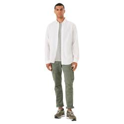 Garcia Herren Shirt Long Sleeve Hemd, White, XL von GARCIA DE LA CRUZ