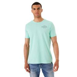 Garcia Herren Short Sleeve T-Shirt, Mint, XL EU von GARCIA DE LA CRUZ