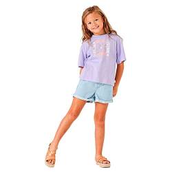 Garcia Kids Mädchen Short Sleeve T-Shirt, Light Lavender, 128/134 von GARCIA DE LA CRUZ