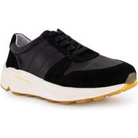 GARMENT PROJECT Herren Sneaker schwarz Glattleder von GARMENT PROJECT