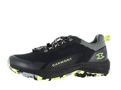 GARMONT 9.81 Pulse Unisex - Erwachsene,Damen,Herren Trekkingschuhe,Hikingschuhe,Trailrunner,Sportschuhe,Black/Daiquiri Green,45 EU / 10.5 UK von GARMONT