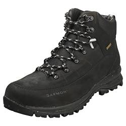 GARMONT Ascent GTX Herren,Männer Wanderstiefel,Bergschuhe,Bergstiefel,bedingt steigeisenfest,Wasserdicht,Bergschuhe,Man,Black,44 EU / 9.5 UK von GARMONT