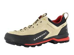 GARMONT DRAGONTAIL G Dry Herren,Männer Trekkingschuhe,Zustiegsschuhe, Approachschuhe,Wasserdicht,Outdoor-Schuhe,Cornstalk Beige/Red,43 EU / 9 UK von GARMONT