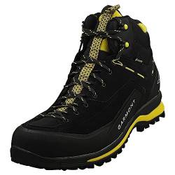 GARMONT DRAGONTAIL LT GTX Herren,Männer Trekkingschuhe,Zustiegsschuhe,Low-Cut Bergschuhe,Wasserdicht,Black,42 EU / 8 UK von GARMONT