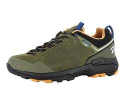 GARMONT Groove G-Dry Herren,Männer Trekkingschuhe,Wanderhalbschuhe,Echtleder,Wasserdicht,Trainingsschuhe,Olive Green/Yellow,46 EU / 11 UK von GARMONT