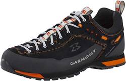 GARMONT Unisex - Erwachsene Outdoor Schuhe, Damen,Herren Sport- & Outdoorschuhe,Wechselfußbett,Outdoor-Schuhe,Black/Orange,41.5 EU / 7.5 UK von GARMONT