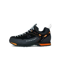 GARMONT Unisex - Erwachsene Outdoor Schuhe, Damen,Herren Sport- & Outdoorschuhe,Wechselfußbett,Outdoor-Schuhe,Black/Orange,45 EU / 10.5 UK von GARMONT