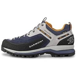 GARMONT Unisex - Erwachsene Outdoor Schuhe, Damen,Herren Sport- & Outdoorschuhe,Wechselfußbett,Trekkingschuhe,Echtleder,Blue/Grey,41.5 EU / 7.5 UK von GARMONT