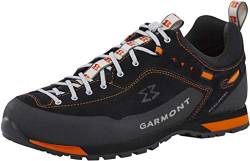 GARMONT Unisex - Erwachsene Outdoor Schuhe, Damen,Herren Sport- & Outdoorschuhe,Wechselfußbett,Zustiegsschuhe,Black/Orange,44.5 EU / 10 UK von GARMONT