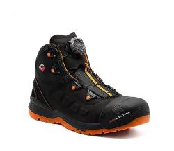 GARSPORT Herren Ghost MID 3 S3 Safety Shoe, SCHWARZ/ORANGE, 41 EU von GARSPORT